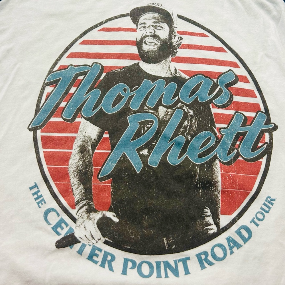 NEW Authentic Thomas Rhett The Center Point Road Tour Top  S